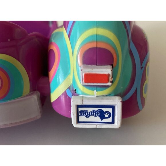 Hasbro Littlest Pet Shop LPS Purple Moped Scooter Side Car  2010 Row Boat - Picture 5 of 16